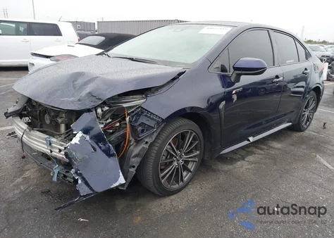 2020 Toyota Corolla Le from USA, damaged, VIN JTDEPRAE2LJ031152
